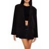 Boxy Peak Lapel Blazer Boxy Peak Lapel Blazer
