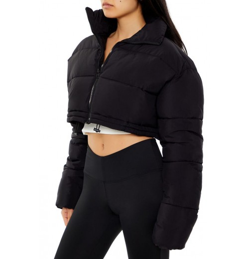 Cropped Puffer Jacket Cropped Puffer Jacket