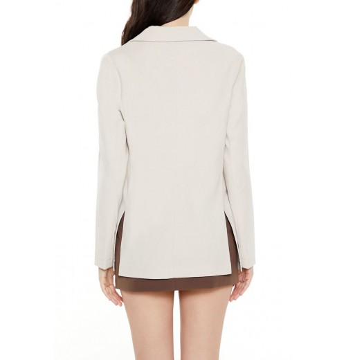 Plunging Double-Breasted Blazer Plunging Double-Breasted Blazer