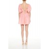 Puff-Sleeve Babydoll Mini Dress Puff-Sleeve Babydoll Mini Dress
