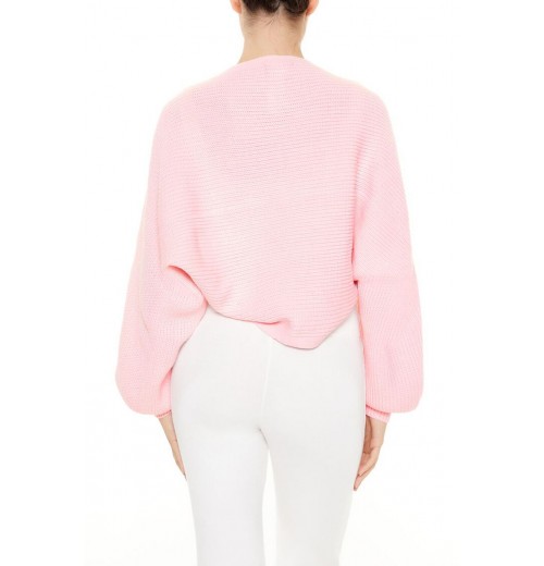 Balloon-Sleeve Shrug Sweater Balloon-Sleeve Shrug Sweater