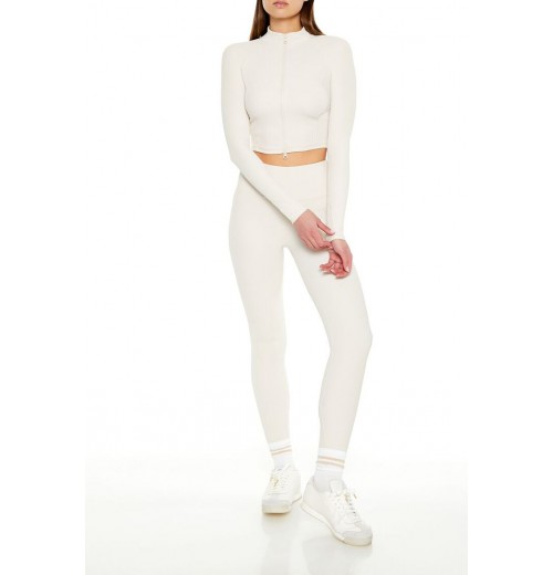 Active Cropped Zip-Up Jacket Active Cropped Zip-Up Jacket