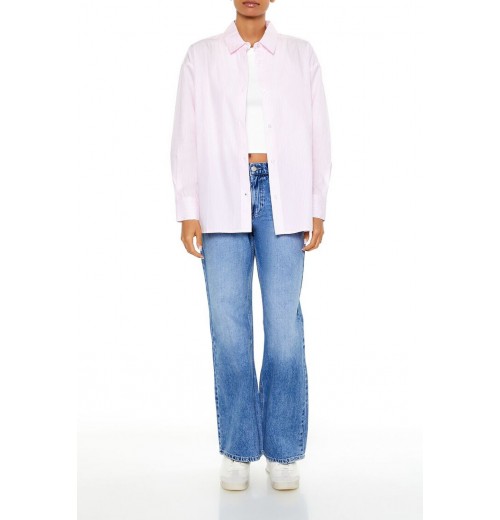 Pinstriped Poplin Shirt Pinstriped Poplin Shirt