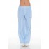 Striped Mid-Rise Wide-Leg Pants