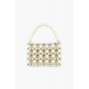 Faux Pearl Beaded Crossbody Bag Faux Pearl Beaded Crossbody Bag