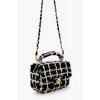 Tweed Grid Crossbody Bag Tweed Grid Crossbody Bag
