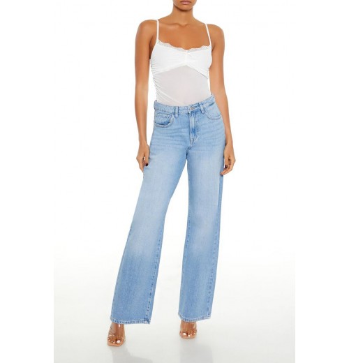 High-Rise Wide-Leg Jeans High-Rise Wide-Leg Jeans