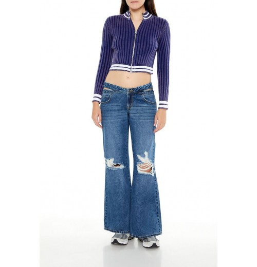 Cutout Low-Rise Baggy Jeans Cutout Low-Rise Baggy Jeans