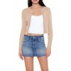 Cropped Cable Knit Cardigan Sweater Cropped Cable Knit Cardigan Sweater