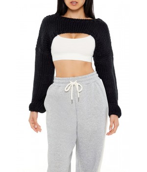 Chunky Knit Shrug Sweater