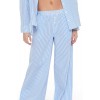 Striped Mid-Rise Wide-Leg Pants Striped Mid-Rise Wide-Leg Pants