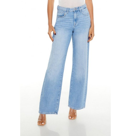 High-Rise Wide-Leg Jeans High-Rise Wide-Leg Jeans