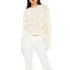 Bow Open-Knit Sweater