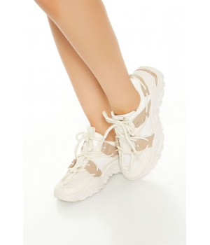 Colorblock Platform Sneakers