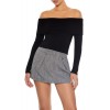 Ribbed Off-the-Shoulder Sweater Ribbed Off-the-Shoulder Sweater