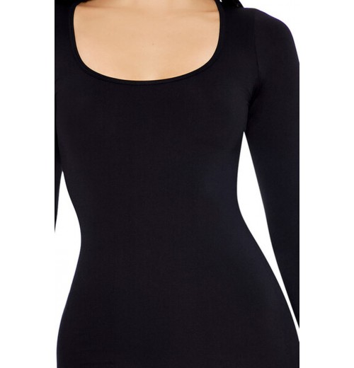 Seamless Scoop-Neck Mini Dress Seamless Scoop-Neck Mini Dress