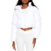 Hooded Cropped Puffer Jacket Hooded Cropped Puffer Jacket