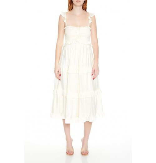 Tiered Ruffle Midi Dress Tiered Ruffle Midi Dress
