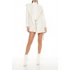 Hooded Tie-Waist Wrap Coat Hooded Tie-Waist Wrap Coat