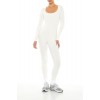 Scoop Ribbed Knit Jumpsuit Scoop Ribbed Knit Jumpsuit