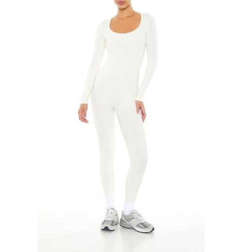 Scoop Ribbed Knit Jumpsuit Scoop Ribbed Knit Jumpsuit