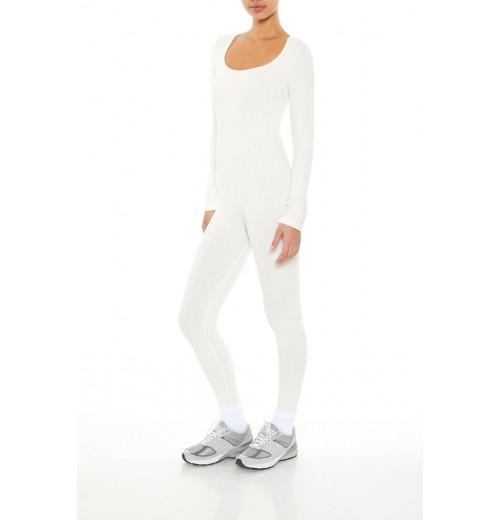 Scoop Ribbed Knit Jumpsuit Scoop Ribbed Knit Jumpsuit