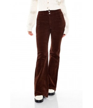 High-Rise Corduroy Flare Pants