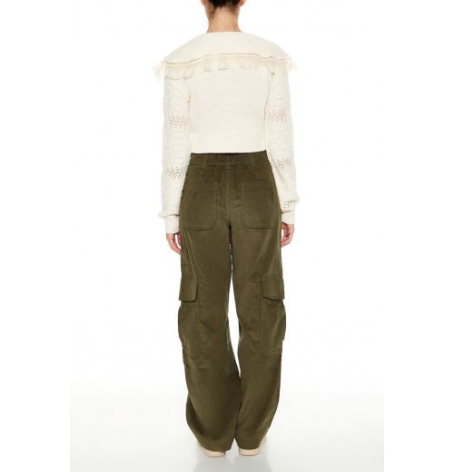 Corduroy Straight Cargo Pants Corduroy Straight Cargo Pants