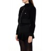 Cropped Zip-Up Bomber Jacket Cropped Zip-Up Bomber Jacket
