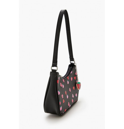 Strawberry Print Shoulder Bag Strawberry Print Shoulder Bag