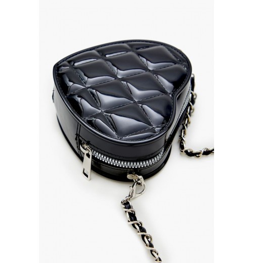 Quilted Heart Crossbody Bag Quilted Heart Crossbody Bag