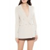 Plunging Double-Breasted Blazer Plunging Double-Breasted Blazer