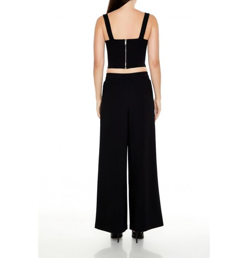 Drawstring Wide-Leg Pants Drawstring Wide-Leg Pants