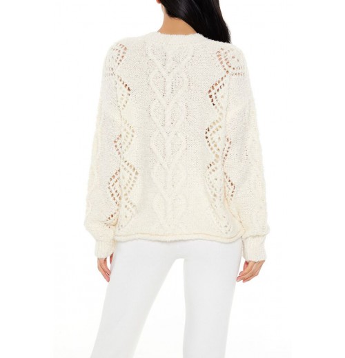 Bow Open-Knit Sweater Bow Open-Knit Sweater