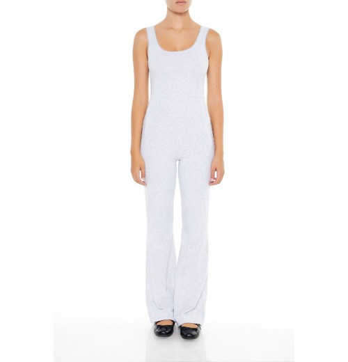 Sleeveless Flare-Leg Jumpsuit Sleeveless Flare-Leg Jumpsuit