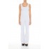 Sleeveless Flare-Leg Jumpsuit
