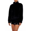 Quilted Faux Fur Bomber Jacket Quilted Faux Fur Bomber Jacket
