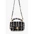 Tweed Grid Crossbody Bag