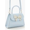 Faux Leather Bow Crossbody Bag Faux Leather Bow Crossbody Bag