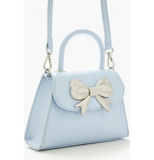 Faux Leather Bow Crossbody Bag Faux Leather Bow Crossbody Bag