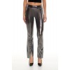 Metallic Mid-Rise Flare Leggings Metallic Mid-Rise Flare Leggings