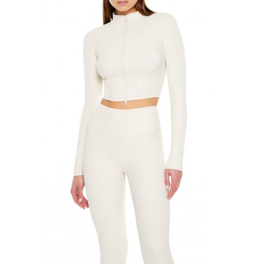 Active Cropped Zip-Up Jacket Active Cropped Zip-Up Jacket