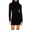 Turtleneck Mini Sweater Dress Turtleneck Mini Sweater Dress