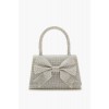 Rhinestone Bow Flap Top Handbag Rhinestone Bow Flap Top Handbag