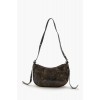 Buckled Mineral Wash Baguette Bag Buckled Mineral Wash Baguette Bag