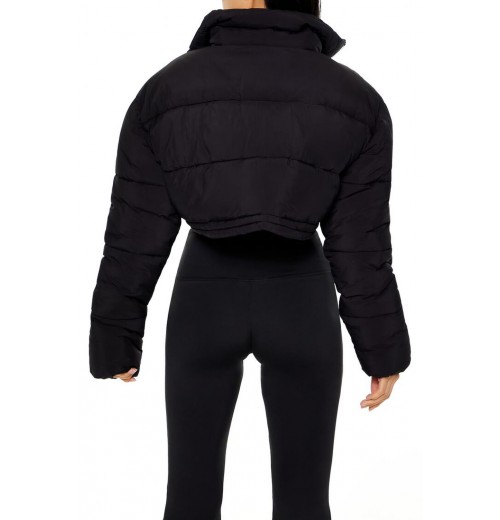 Cropped Puffer Jacket Cropped Puffer Jacket