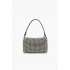 Rhinestone & Faux Leather Handbag
