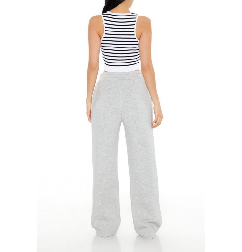 High-Rise Wide-Leg Sweatpants High-Rise Wide-Leg Sweatpants