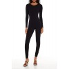 Fitted Open-Back Jumpsuit Fitted Open-Back Jumpsuit
