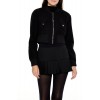 Cropped Zip-Up Bomber Jacket Cropped Zip-Up Bomber Jacket